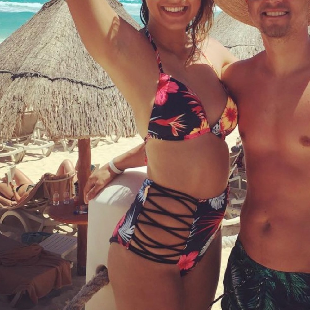 Floral bikini